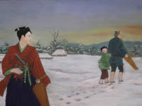 「名残り雪」