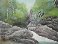 「中山道の風景」